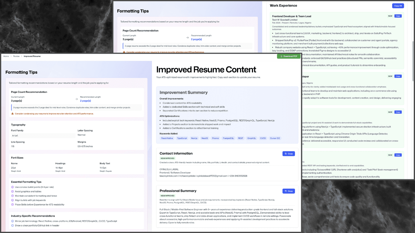 AI-Driven Feedback Engine