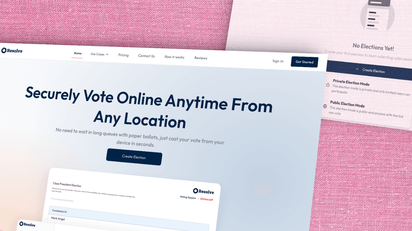 Dynamic Election Management